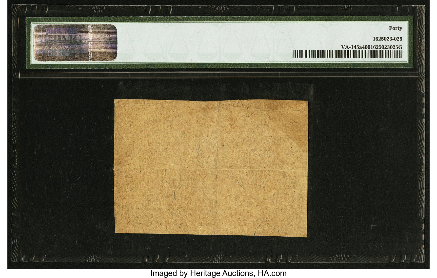 image for: Virginia May 4, 1778 (Dates Printed) $3 PMG Extremely Fine 40....