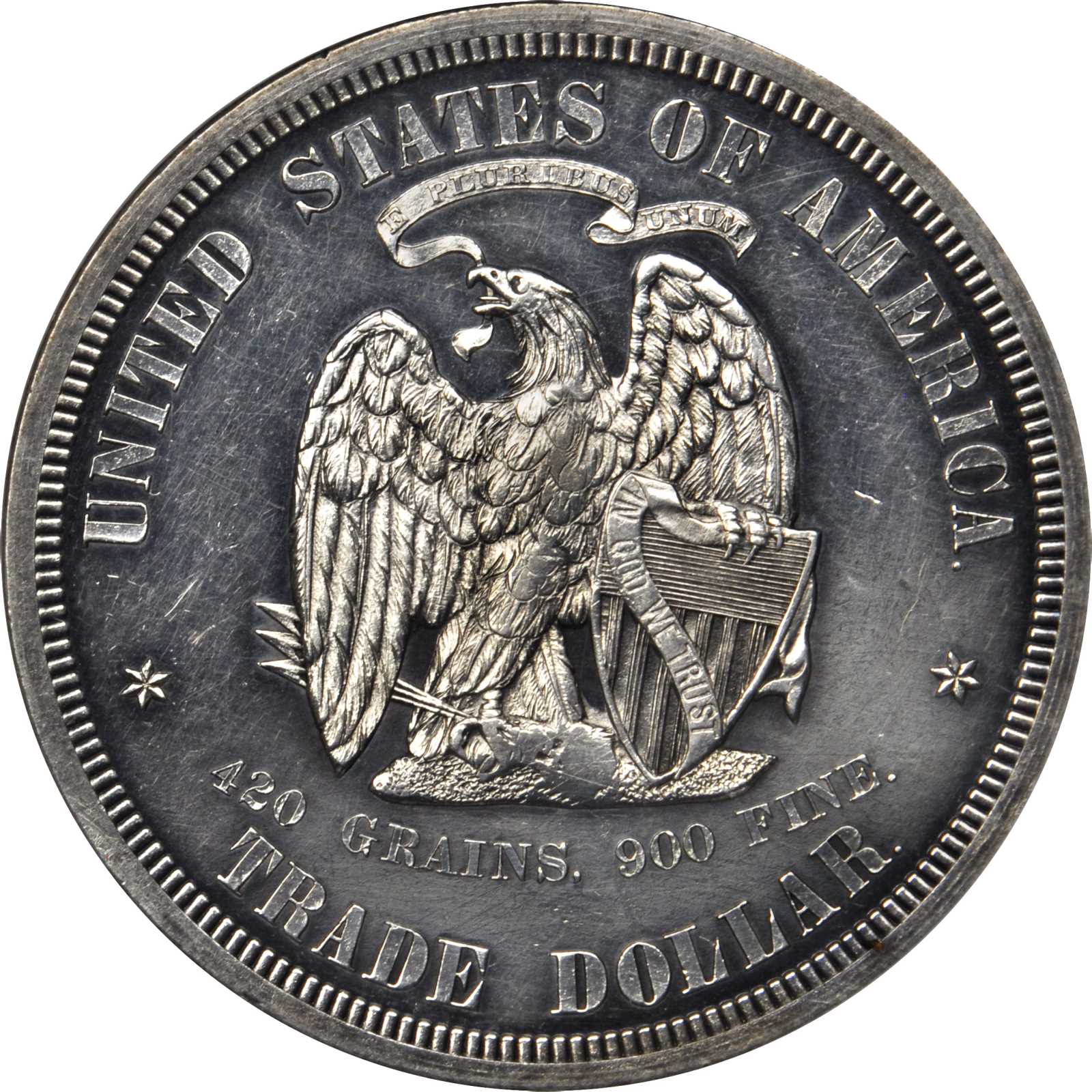 1873 $1  Seated Liberty AU55 thumbnail 9