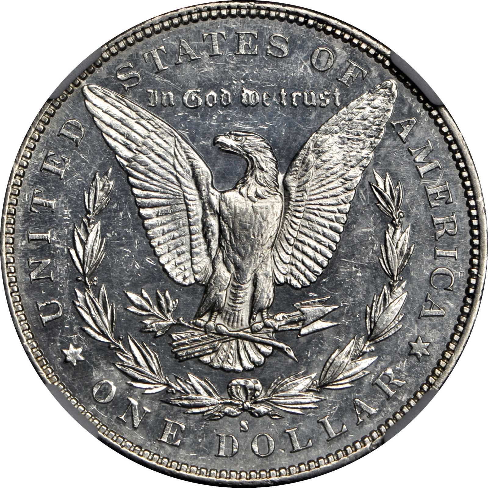 1884-S $1  MS PL AU53 PL CAC thumbnail 24