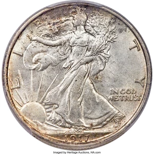 image for: 1917-S 50C Reverse MS66 PCGS Secure....