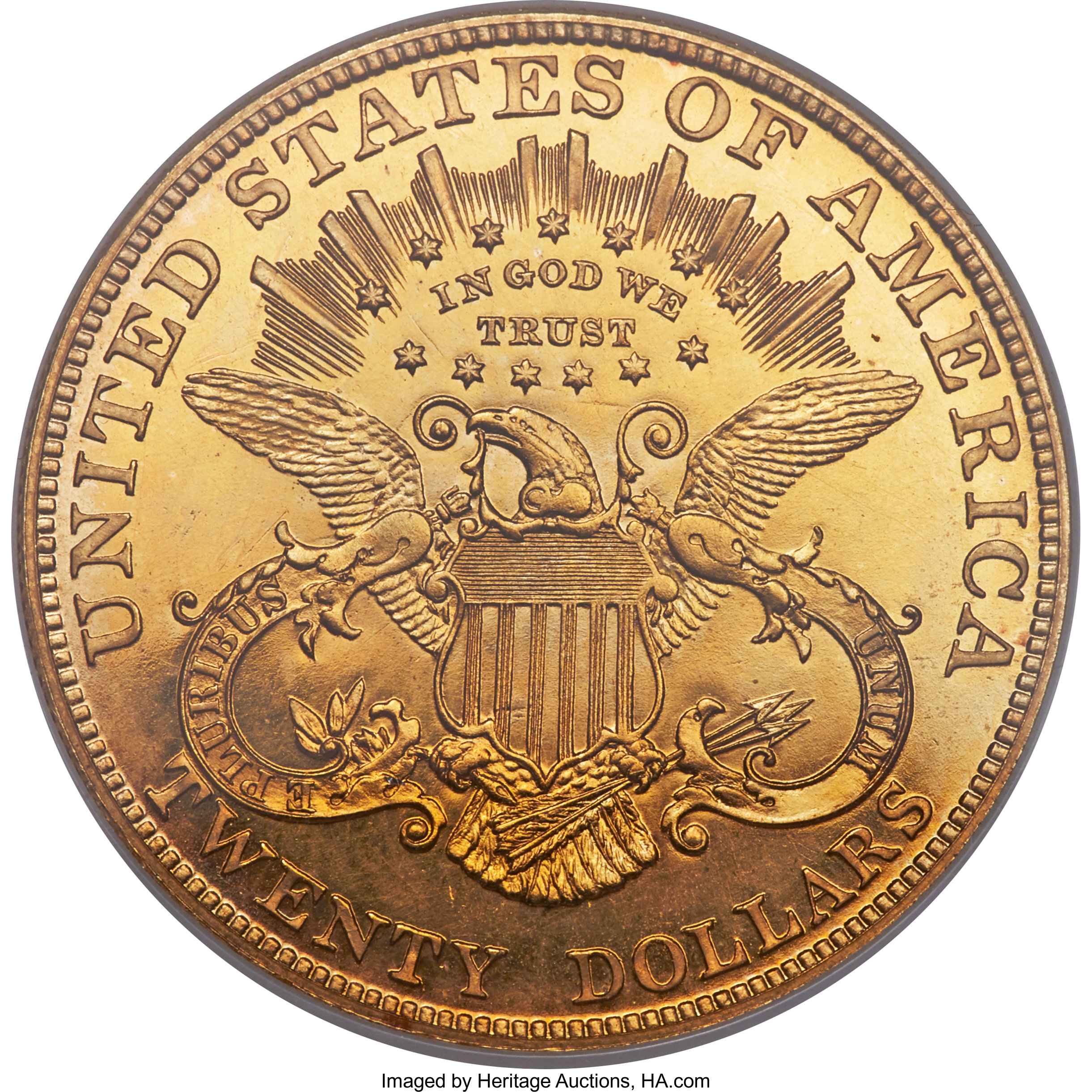 image for: 1906 $20 PR64 NGC. CAC....