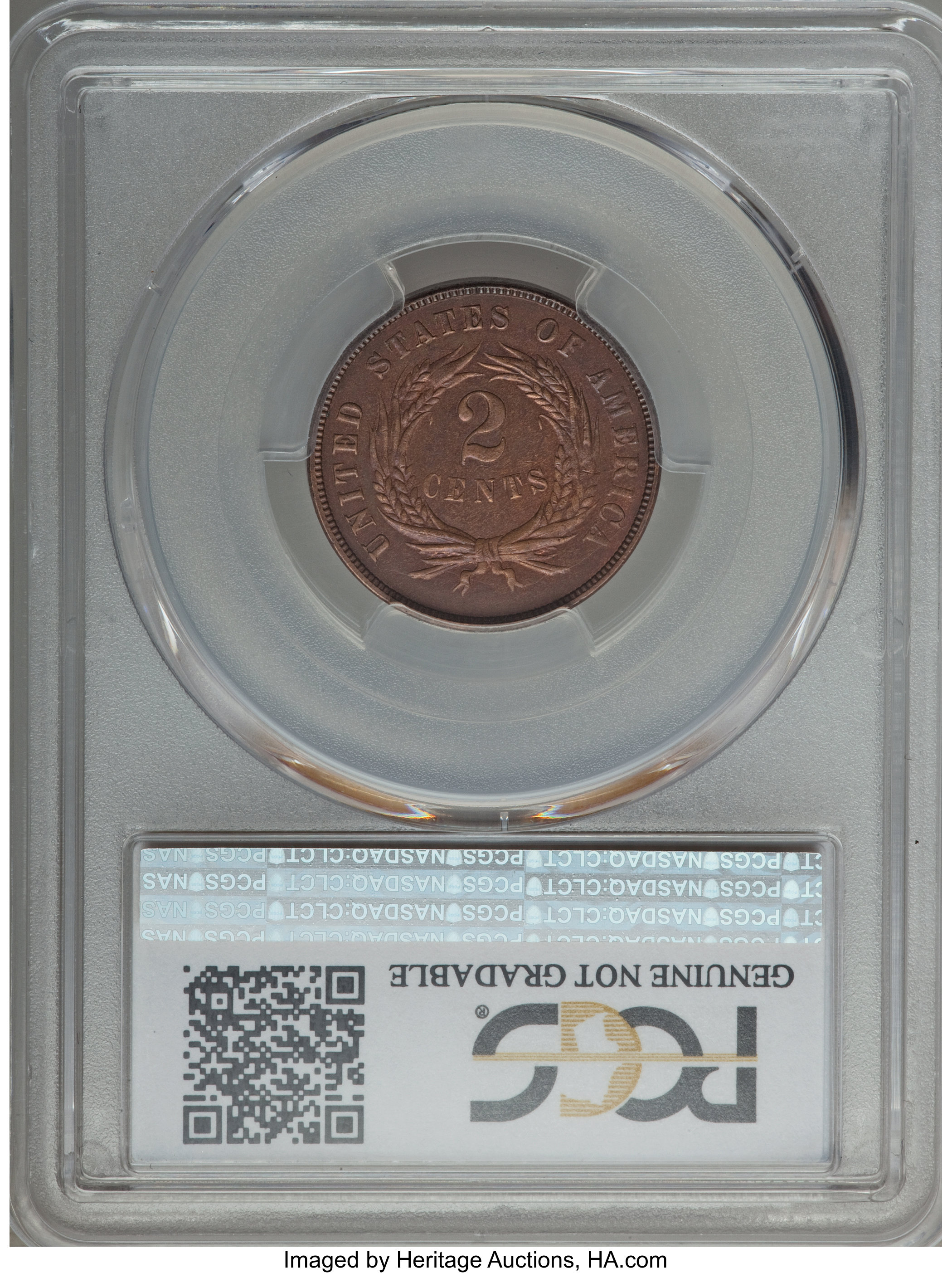 1872 2c MS BN MS67 BN thumbnail 14