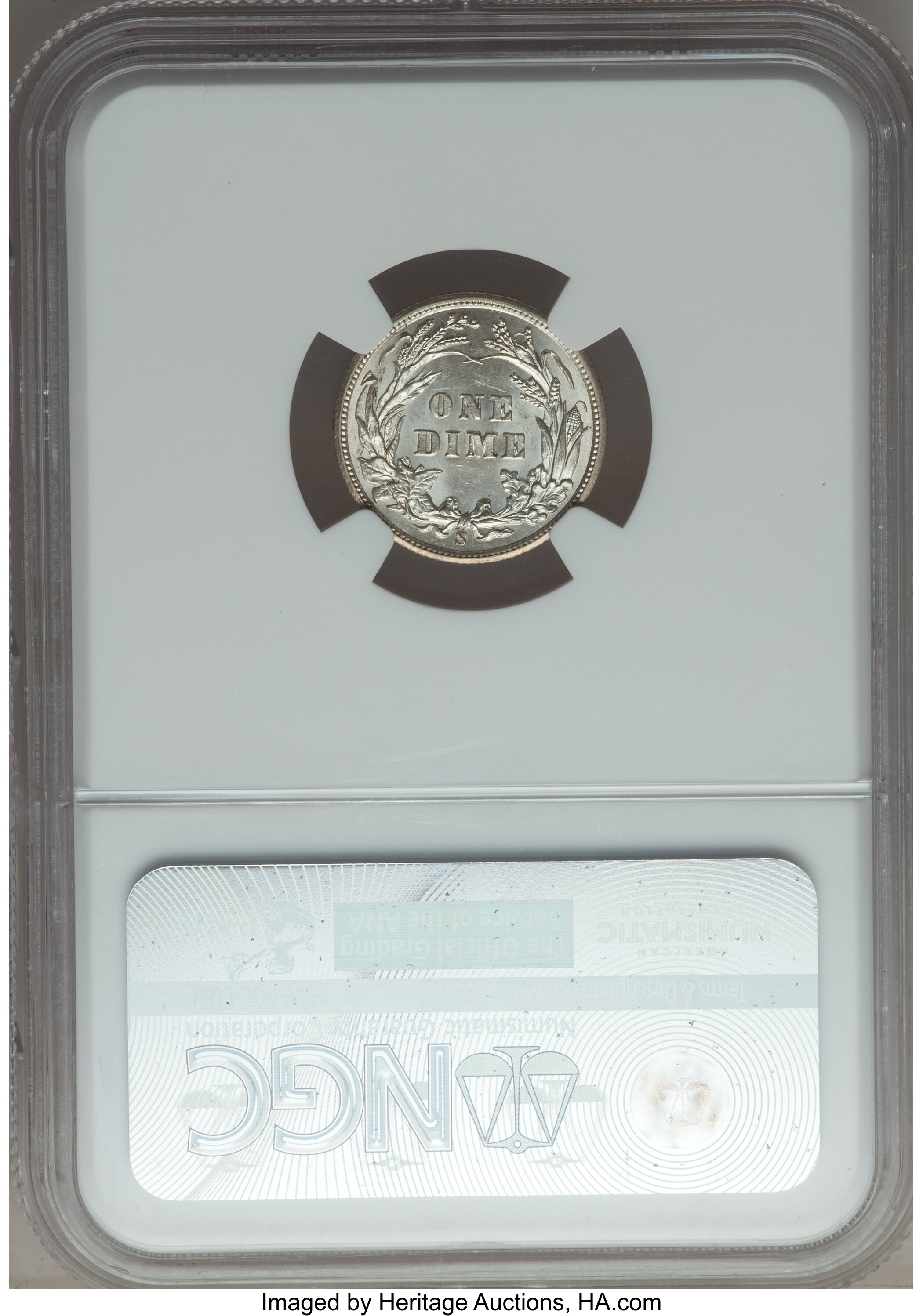 1903-S 10c AU58 thumbnail 2