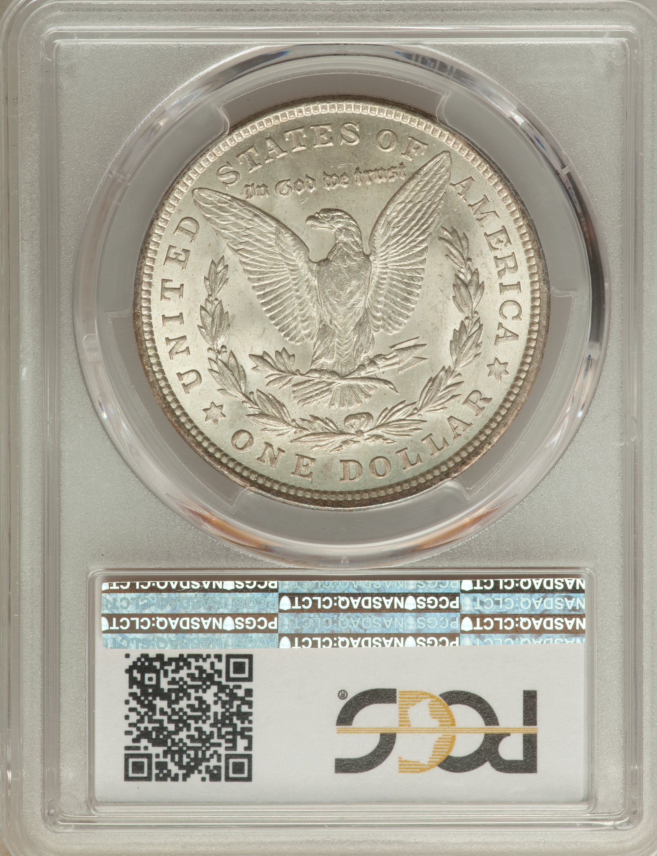 1921 $1  Morgan, Pitted Reverse, VAM-41A MS64 thumbnail 16