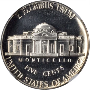 image for: 1971 No S Jefferson Nickel. Proof-69 * (NGC).