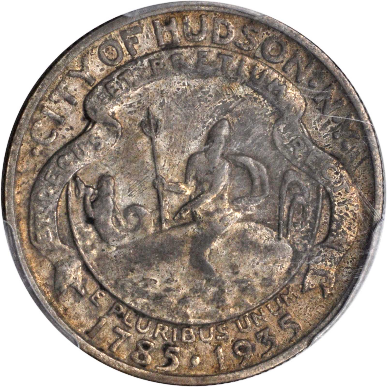 1935 Hudson, New York Sesquicentennial. AU-55 (PCGS). CAC.