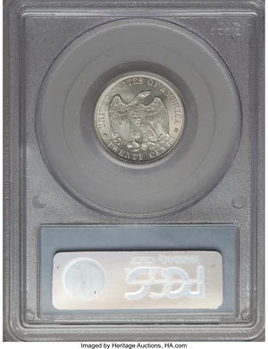 image for: 1876 20C MS67 PCGS. CAC....