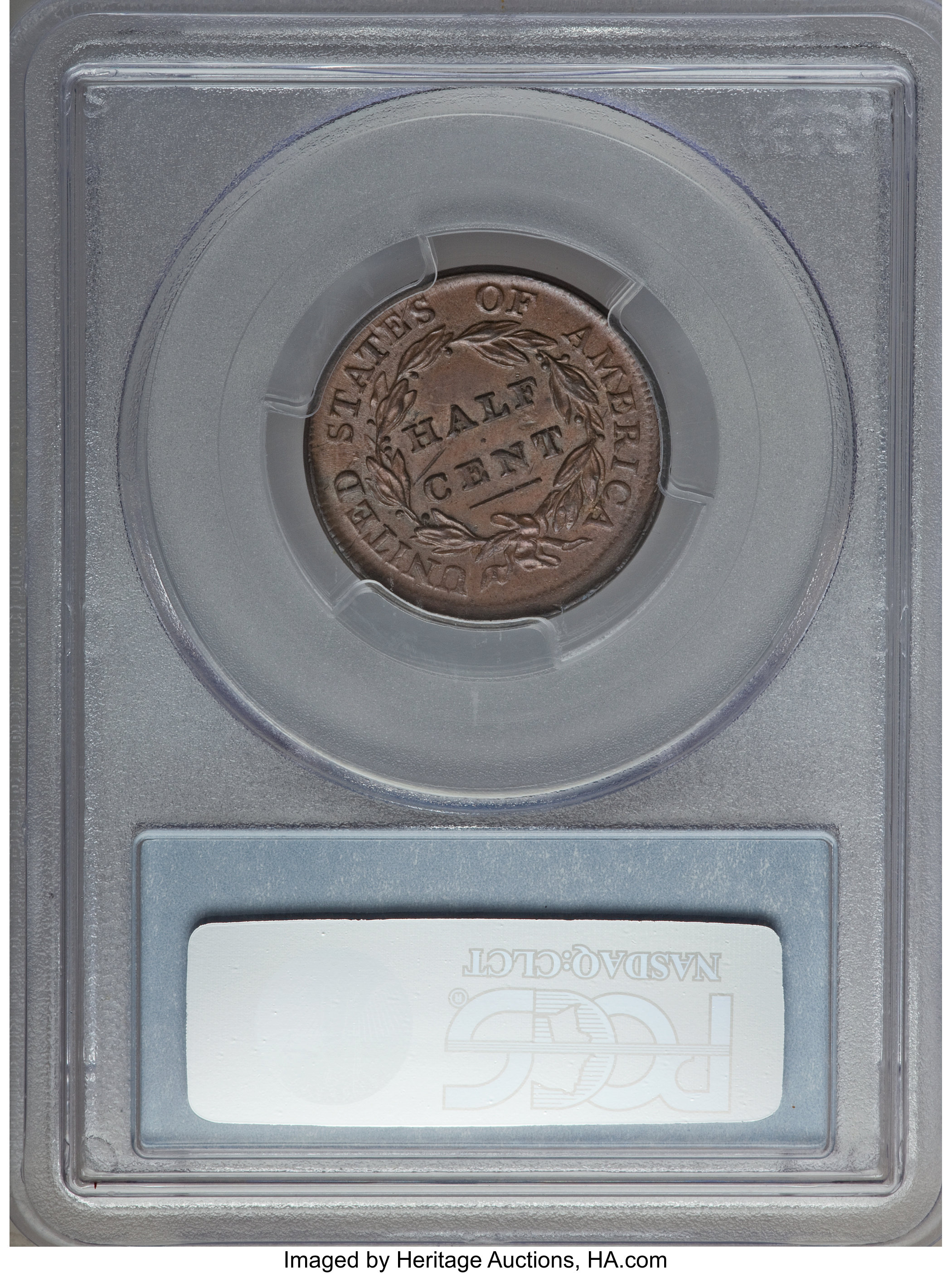 1809 1/2c Normal Date, C-3 MS BN MS61 BN thumbnail 10