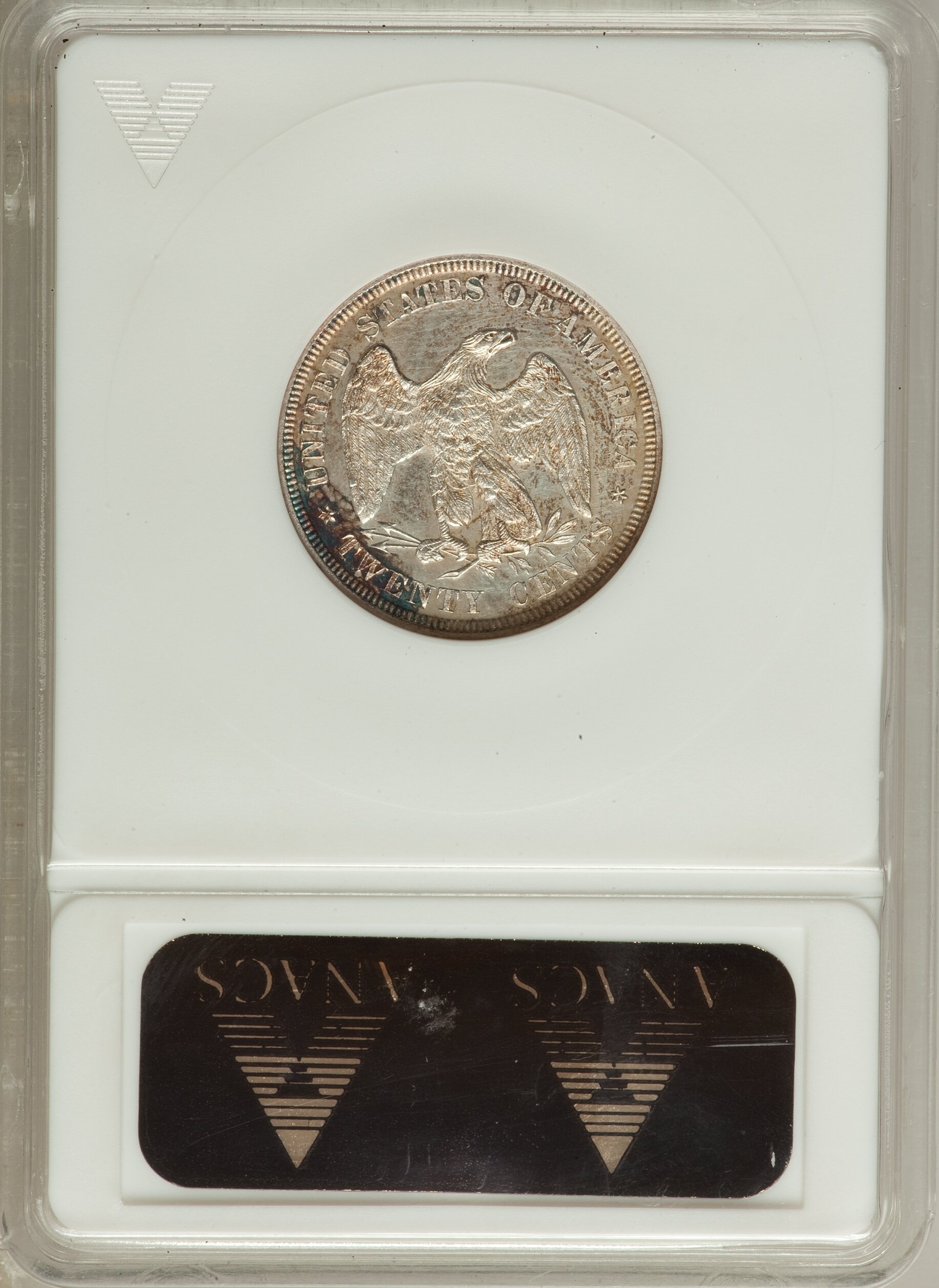 1875 20c AU55 CAC thumbnail 10