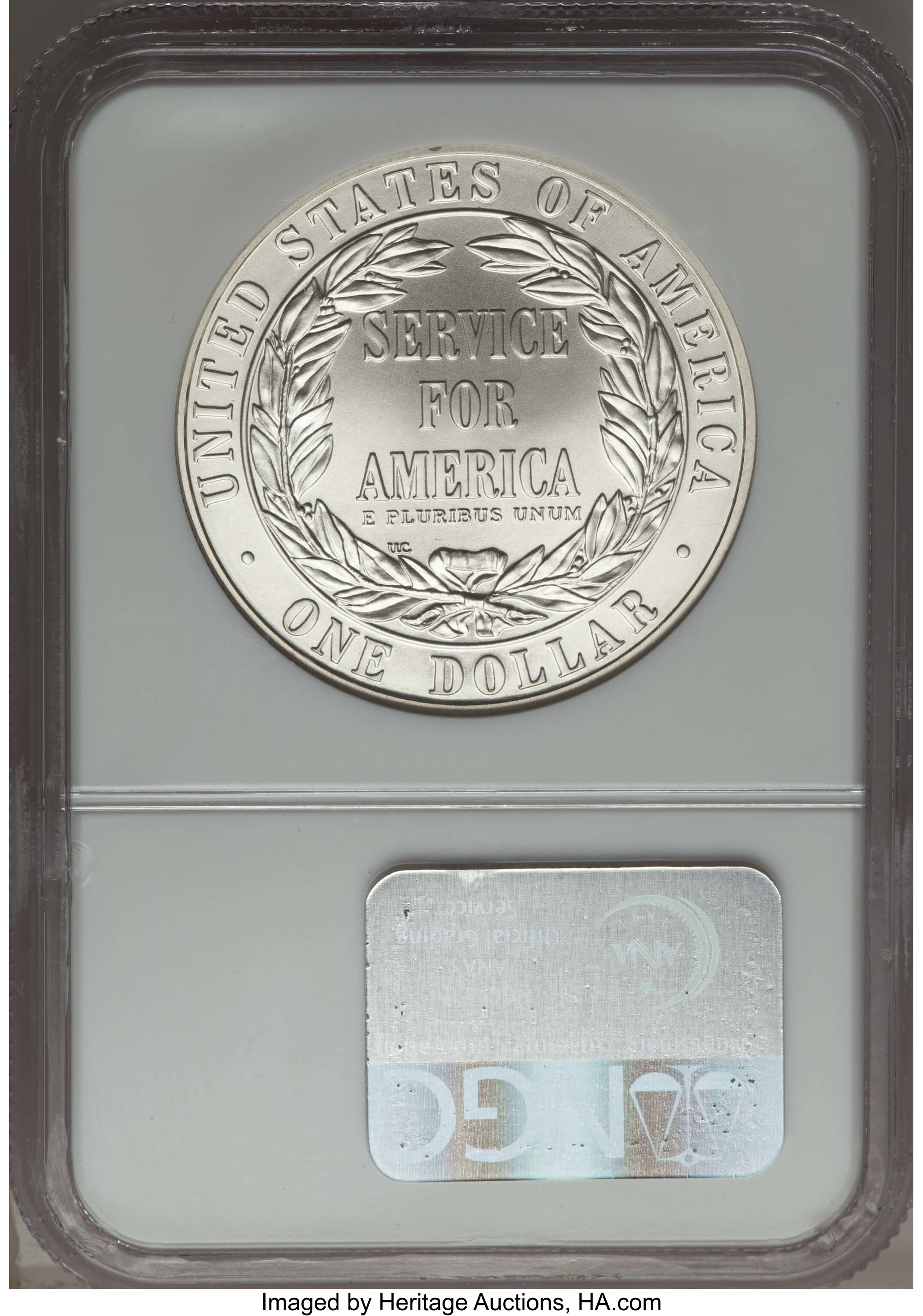 1996-S S$1 National Community Service MS70 thumbnail 14