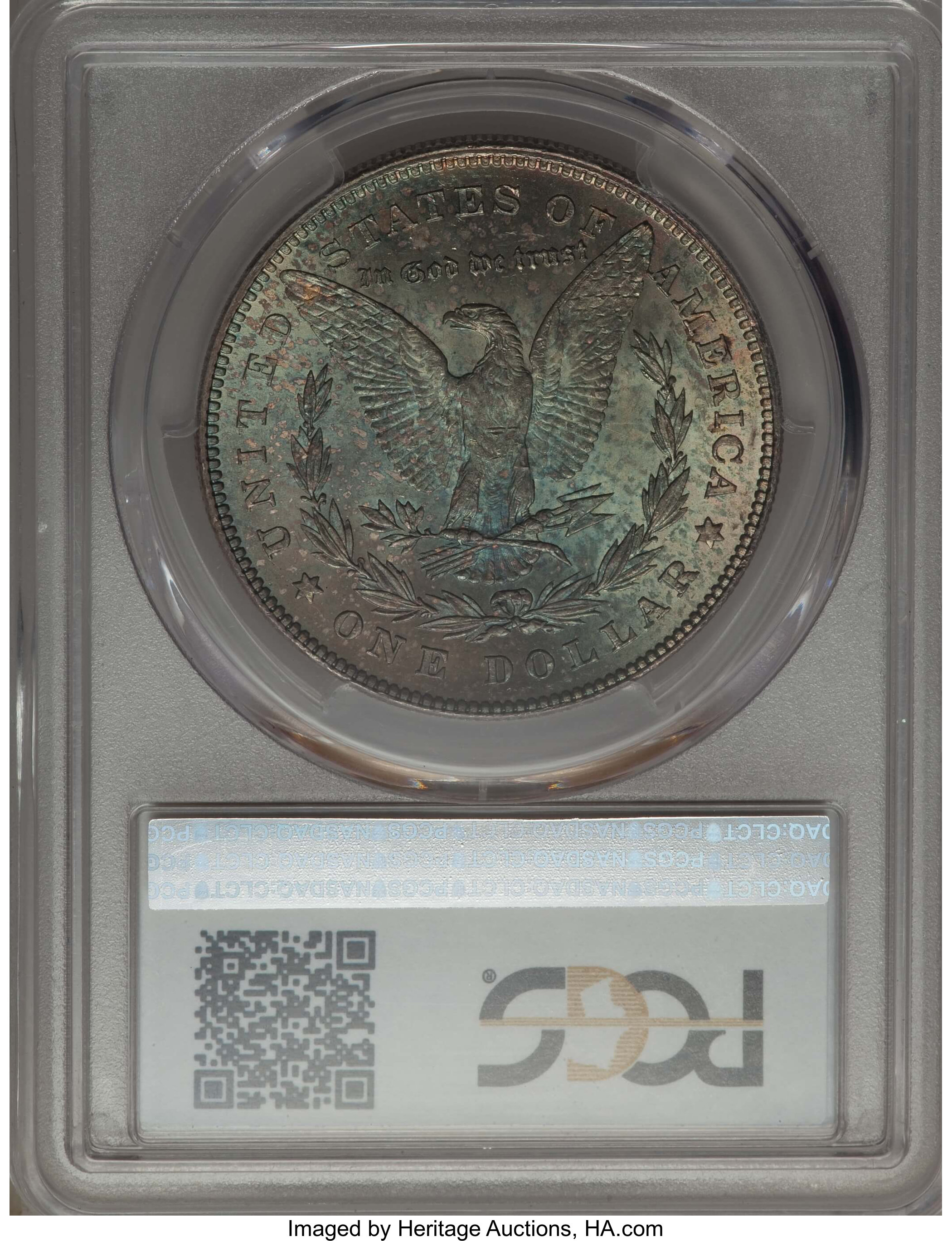 1878 7TF $1  Reverse of 1878, Doubled Stars, VAM-82 VF30 thumbnail 24
