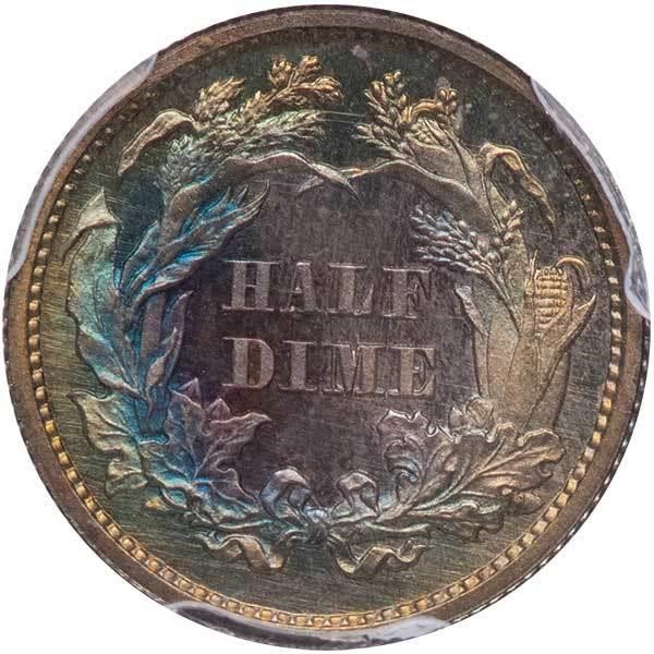 image for: H10C 1863 PCGS PR65 CAM CAC