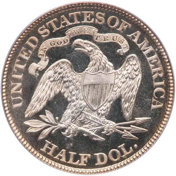 image for: 50C 1887 PCGS PR65 DCAM CAC