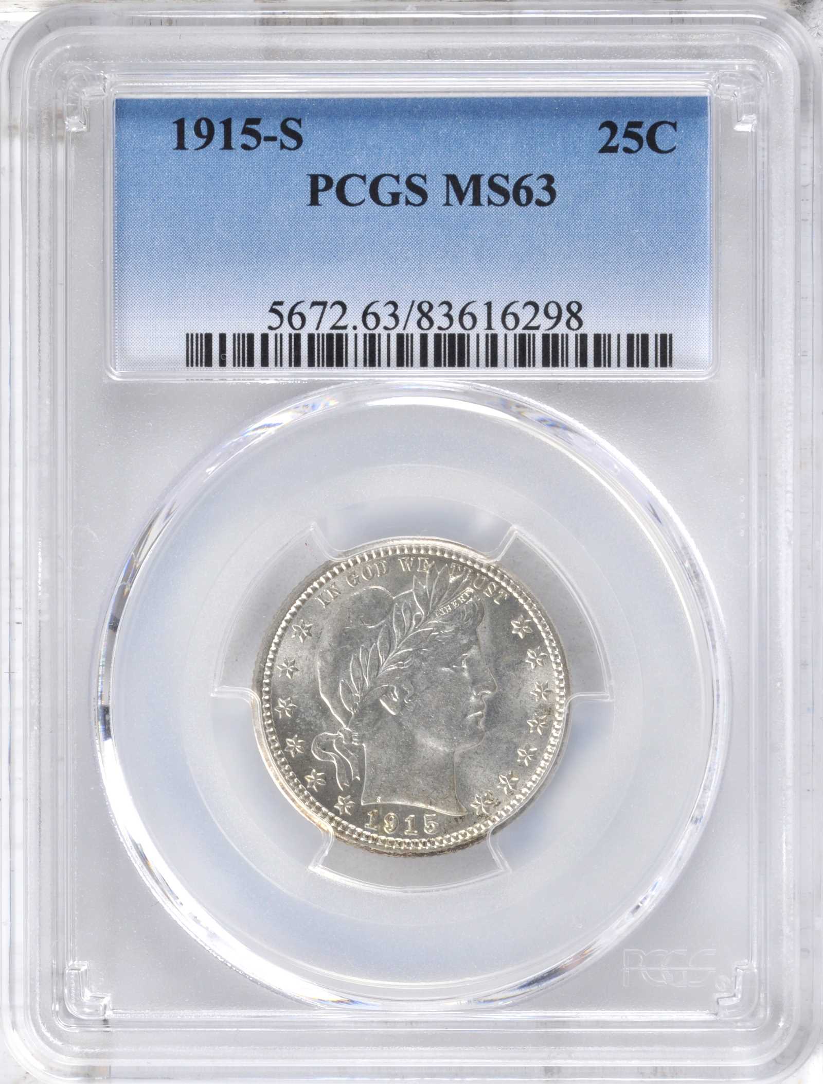 1915-S 25c MS64 thumbnail 5