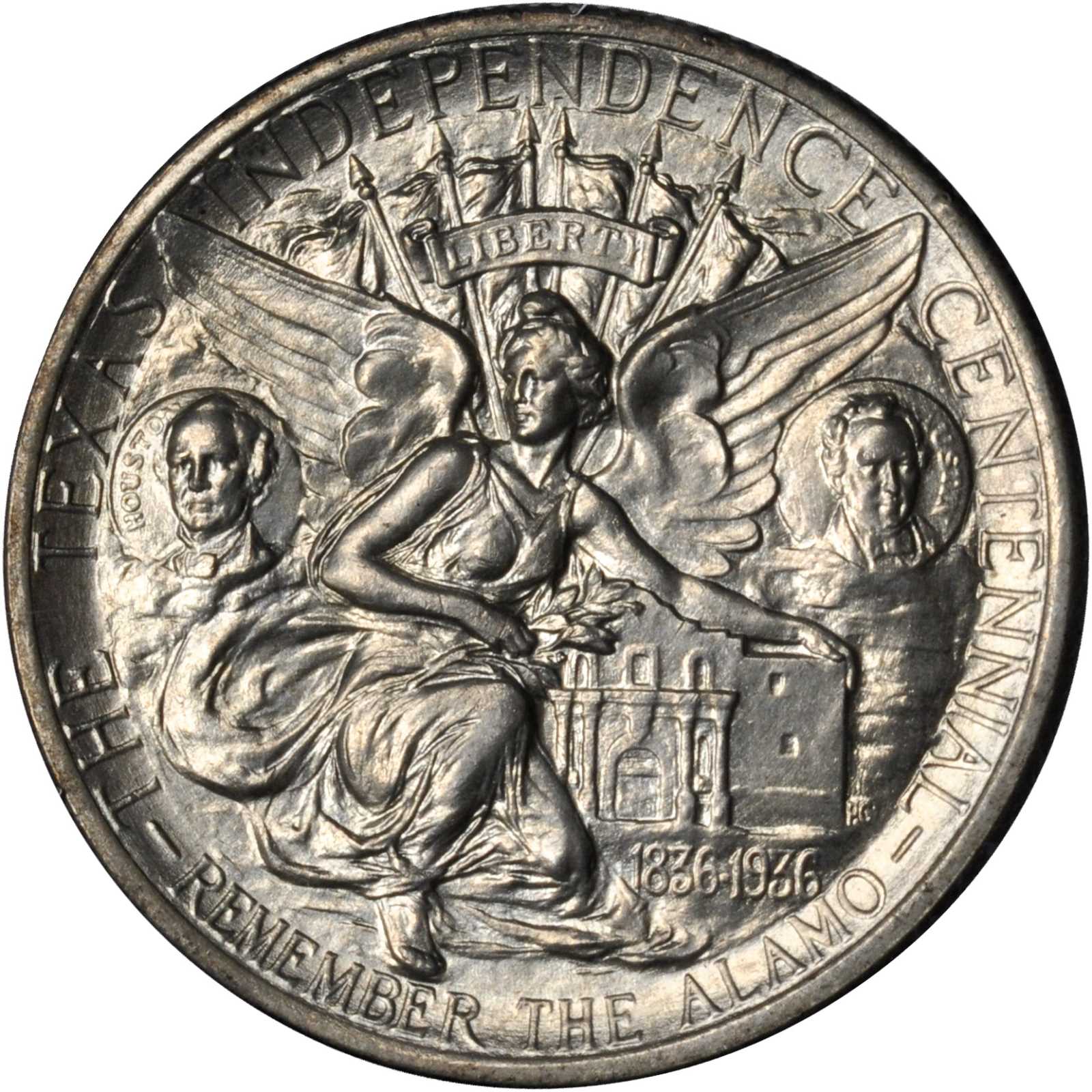 1938 50c Texas MS63 thumbnail 4