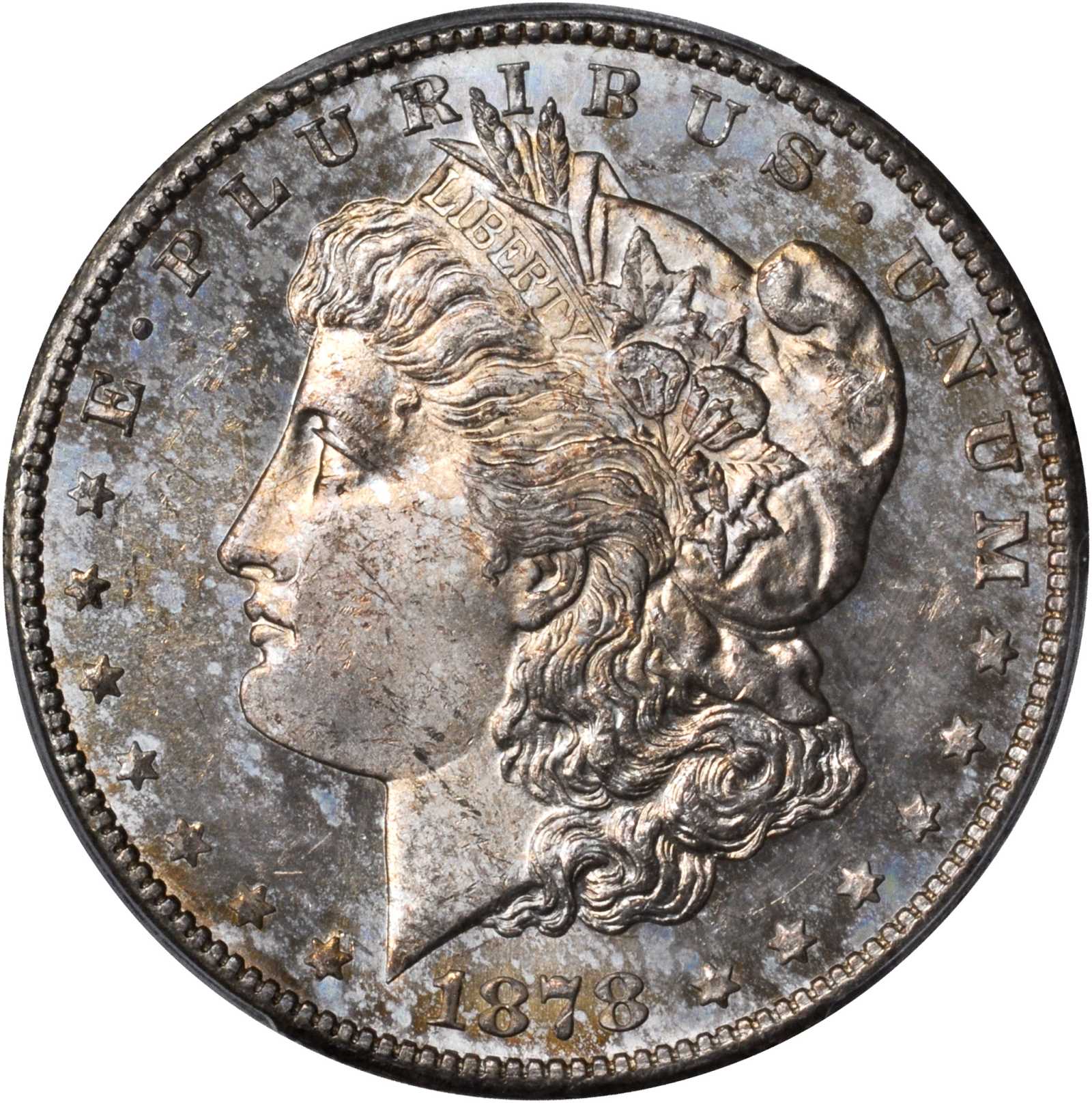 1878-S Morgan Silver Dollar. MS-63 PL (PCGS).