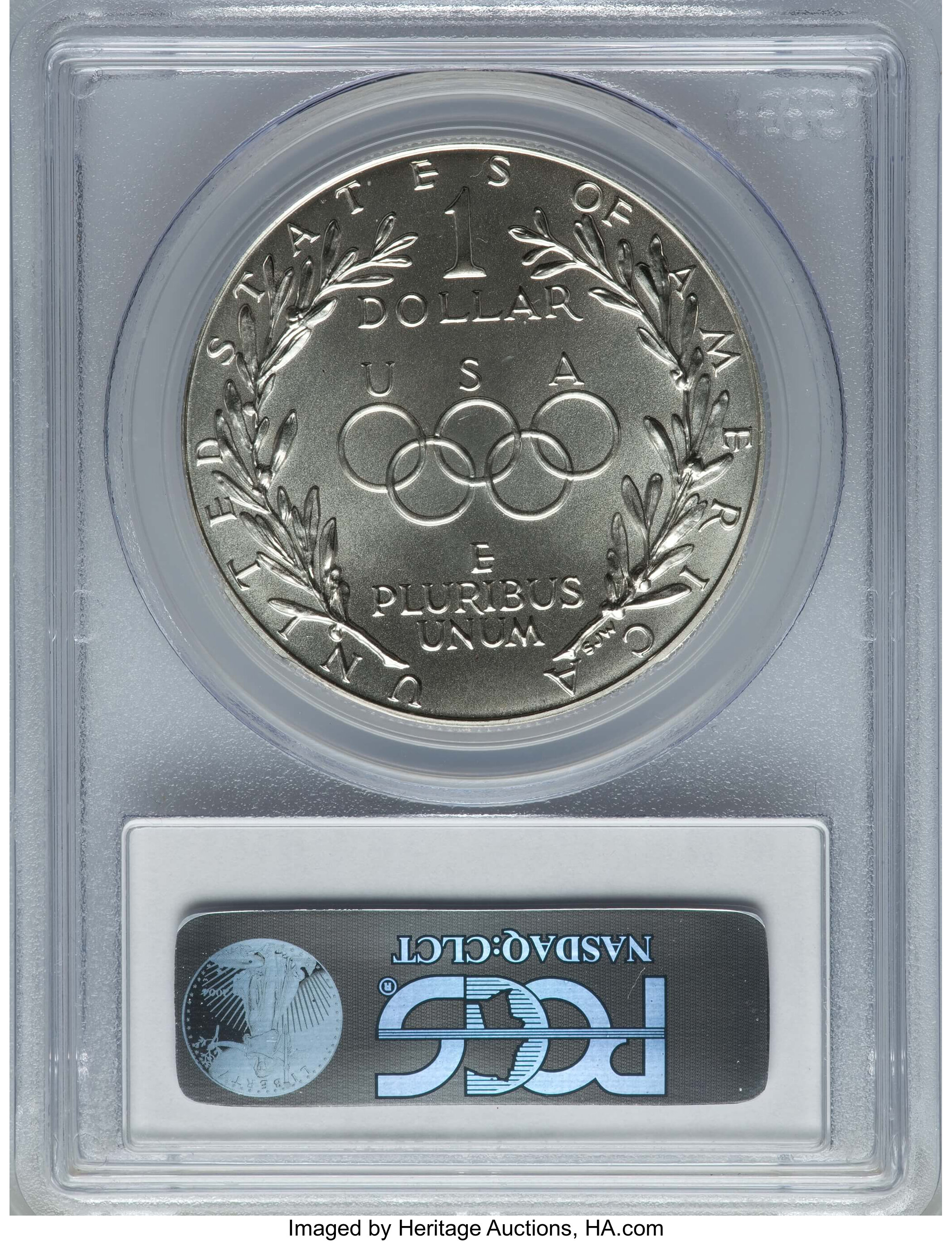 1988-D S$1 Seoul Olympiad MS70 thumbnail 10