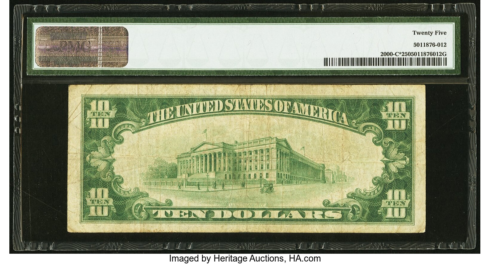image for: Fr. 2000-C* $10 1928 Federal Reserve Star Note. PMG Very Fine 25....