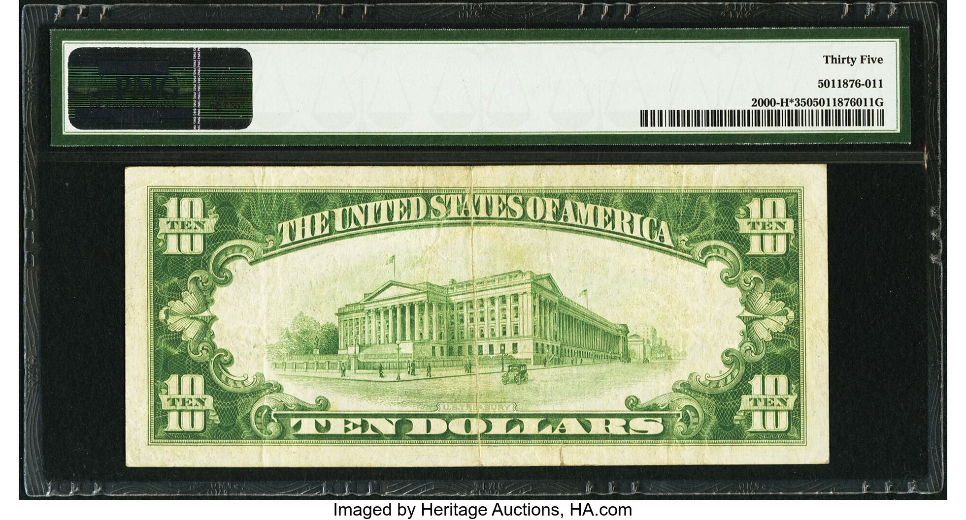 image for: Fr. 2000-H* $10 1928 Federal Reserve Star Note. PMG Choice Very Fine 35....