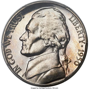 image for: 1950 5C PR67 Deep Cameo PCGS....