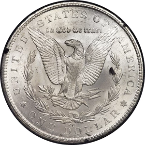 image for: 1879-CC $1 Capped Die, VAM-3, GSA, MS63+ NGC. CAC....