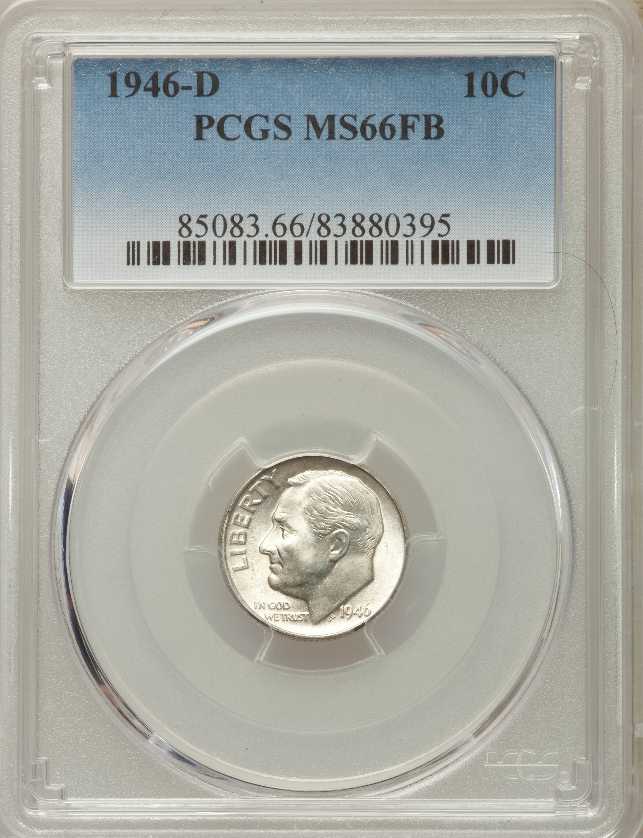 1946-D 10c MS FB MS66 FB thumbnail 18