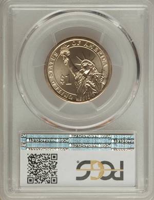 image for: 2012-P $1 Chester Arthur, Position B MS68 PCGS. PCGS Population: (9/0). NGC Census: (0/0)....