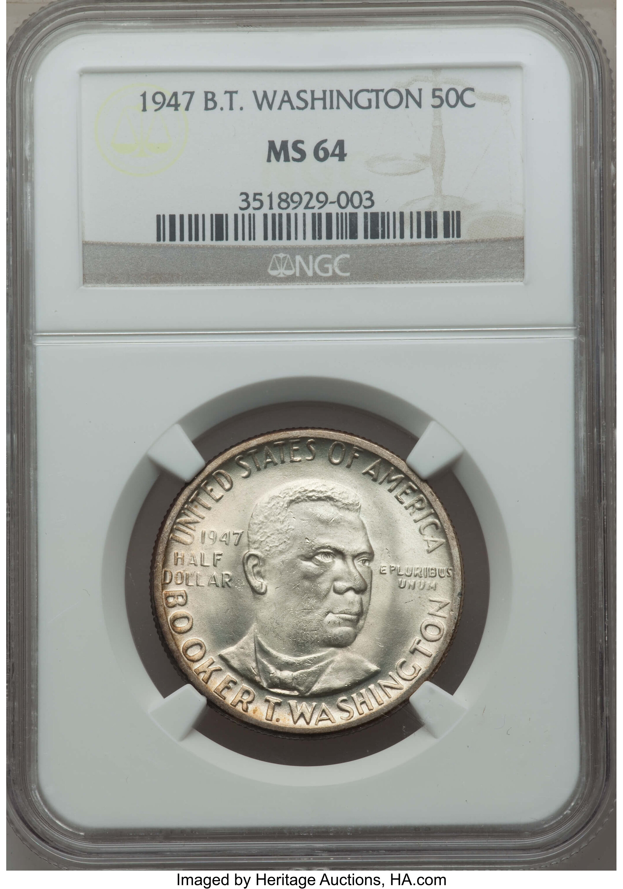 1947 50c Booker T. Washington VF30 thumbnail 22