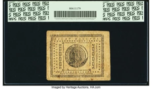 image for: Maryland December 7, 1775 $8 Fr. MD-90. PCGS Very Fine 25....