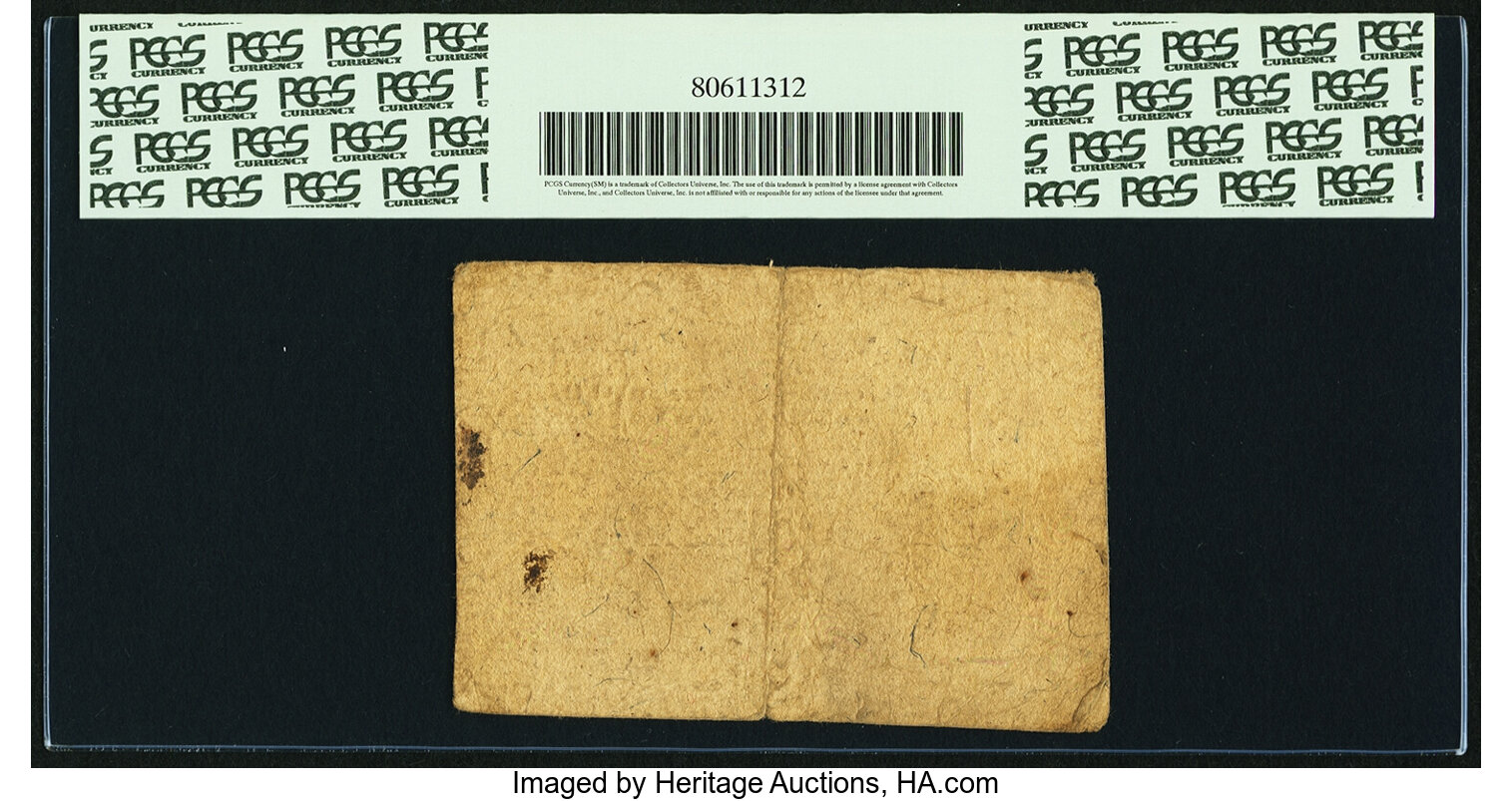 image for: Virginia May 6, 1776 $4 Fr. VA-97. PCGS Very Fine 25 Apparent....