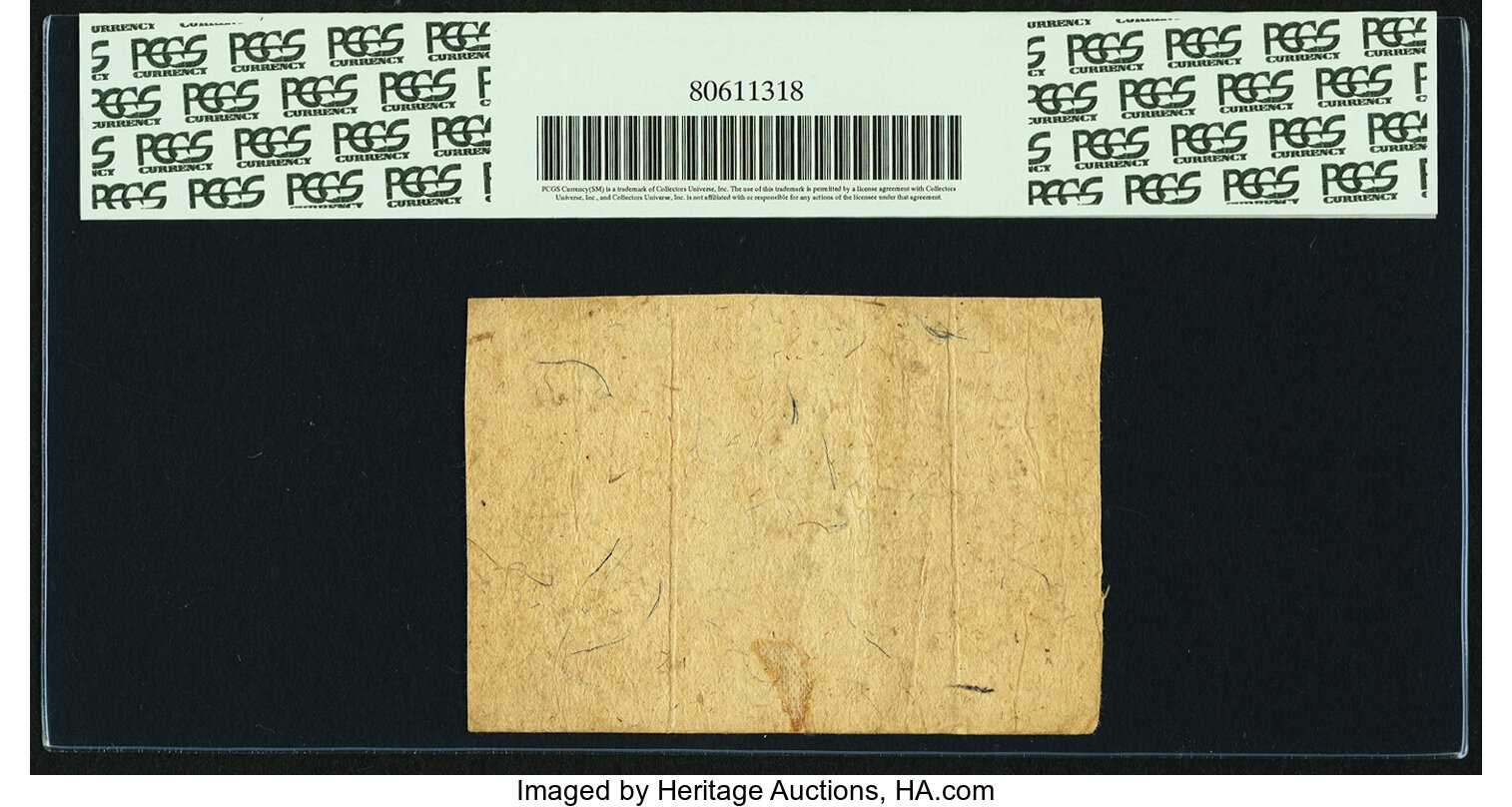 image for: Virginia October 7, 1776 $4 Fr. VA-106. PCGS Extremely Fine 40 Apparent....