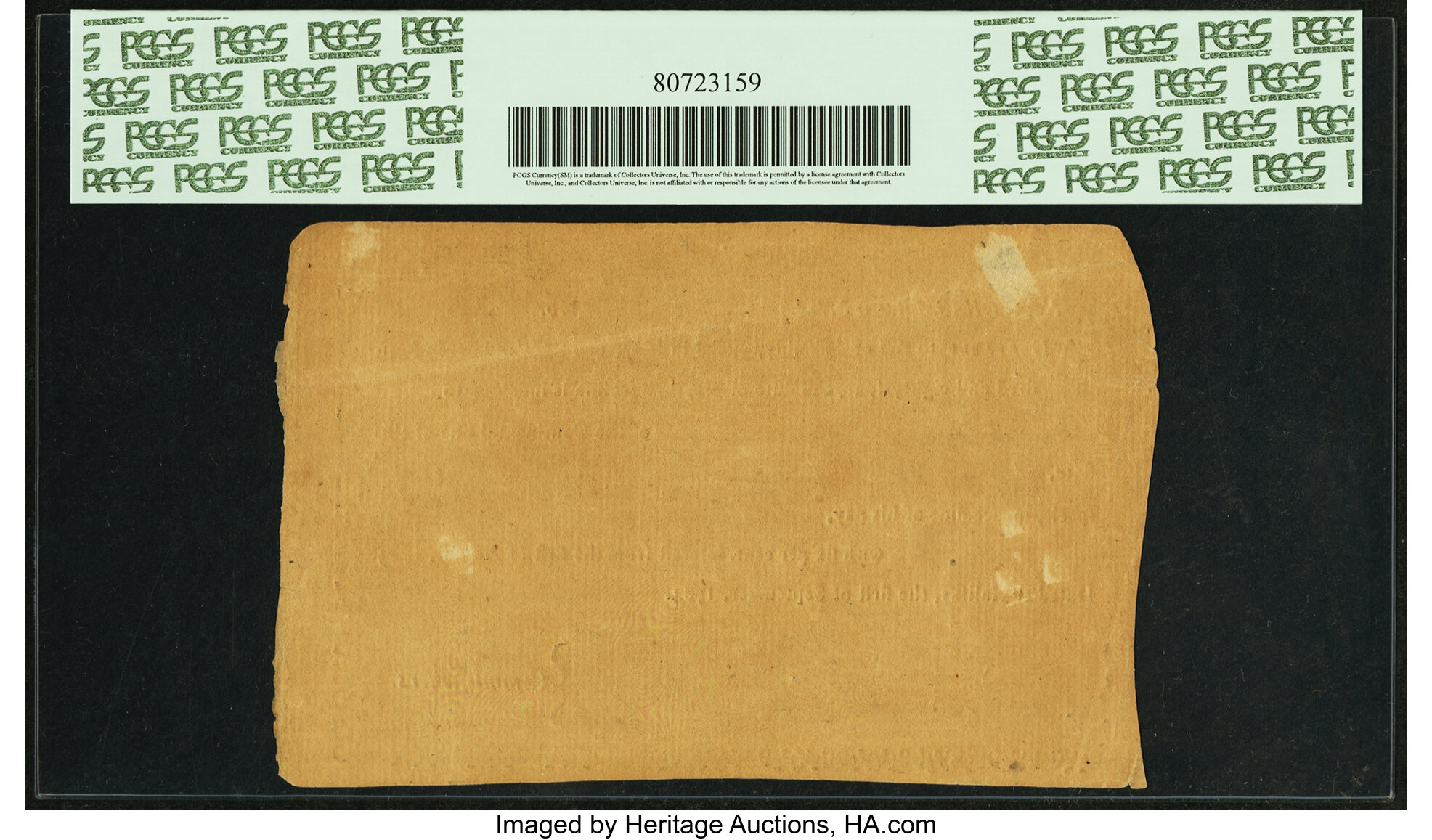 image for: North Carolina - Act of May, 1784 6% Interest to the Indebted of the Continental Line, dated at Halifax 105 Pounds 18 Shilling...