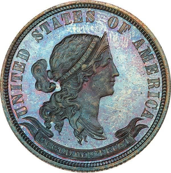 image for: 25C 1870 J-914. PCGS PR67 BN EX SIMPSON