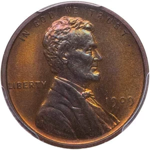 image for: 1C 1909 LINCOLN. PCGS PR66 BN CAC