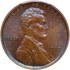 image for: 1C 1913 PCGS PR66 BN CAC