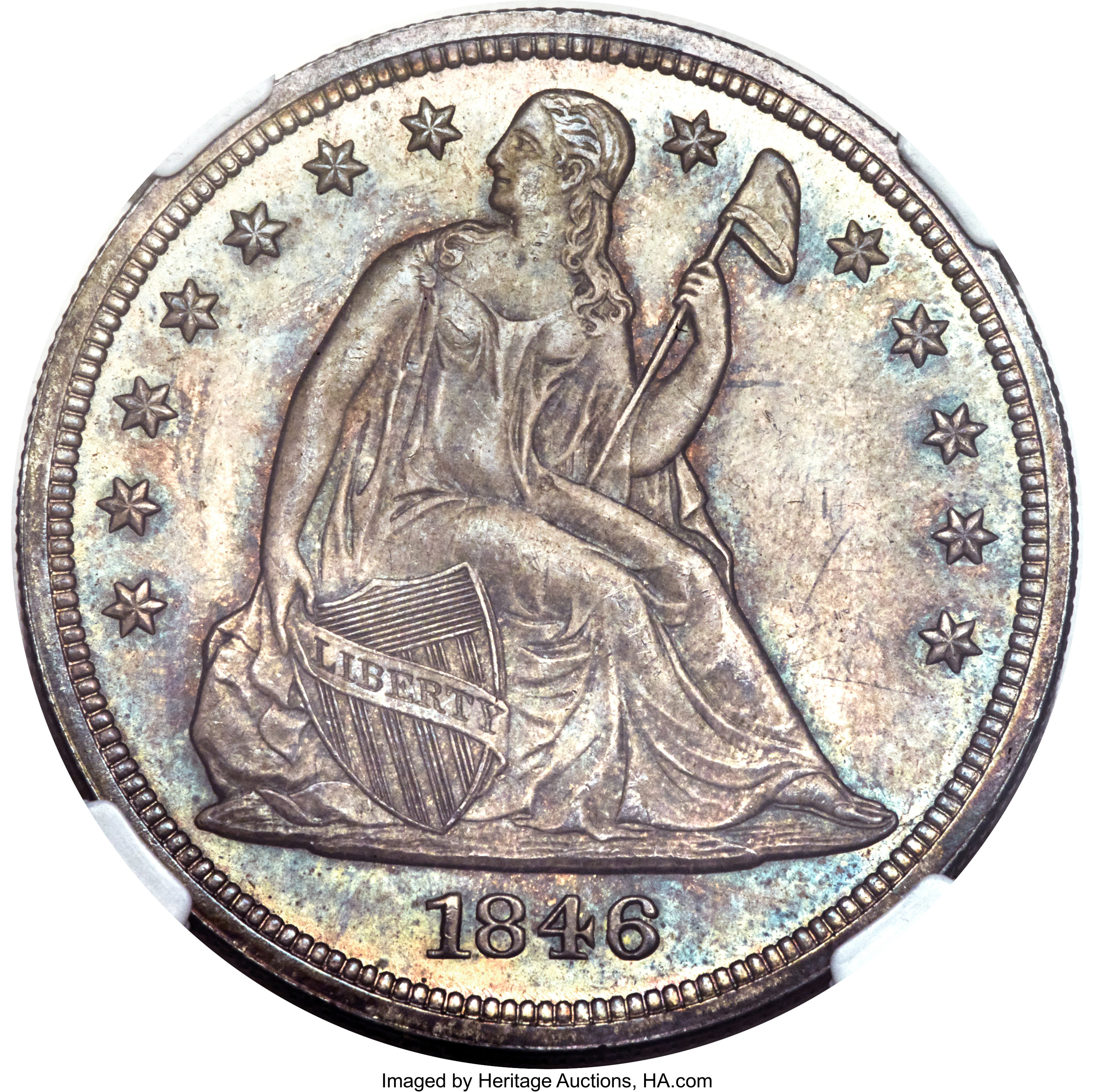 1846 Seated Dollar Coin Pricing Guide | The Greysheet
