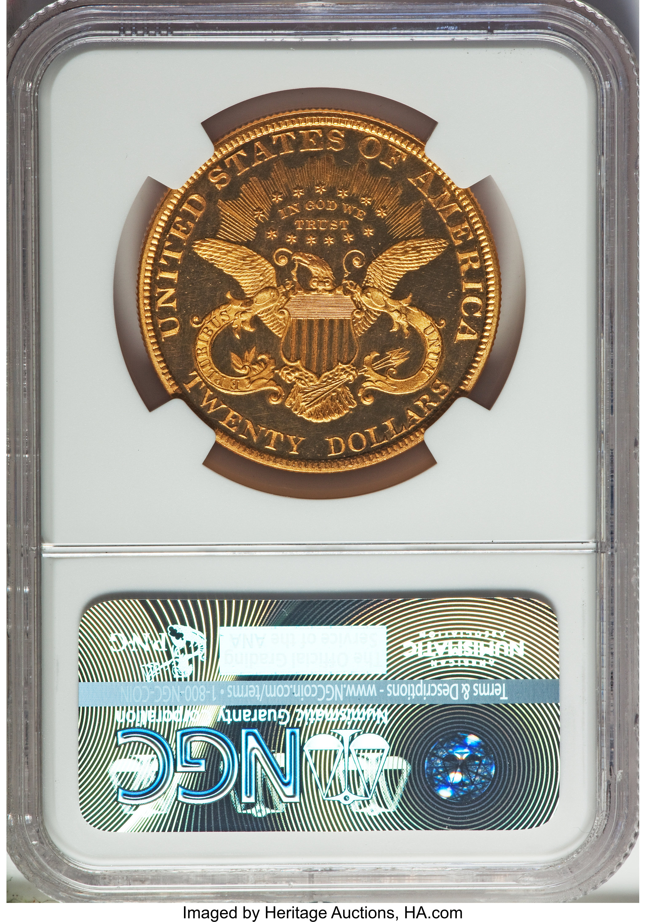 image for: 1892 $20 PR65 Cameo NGC....