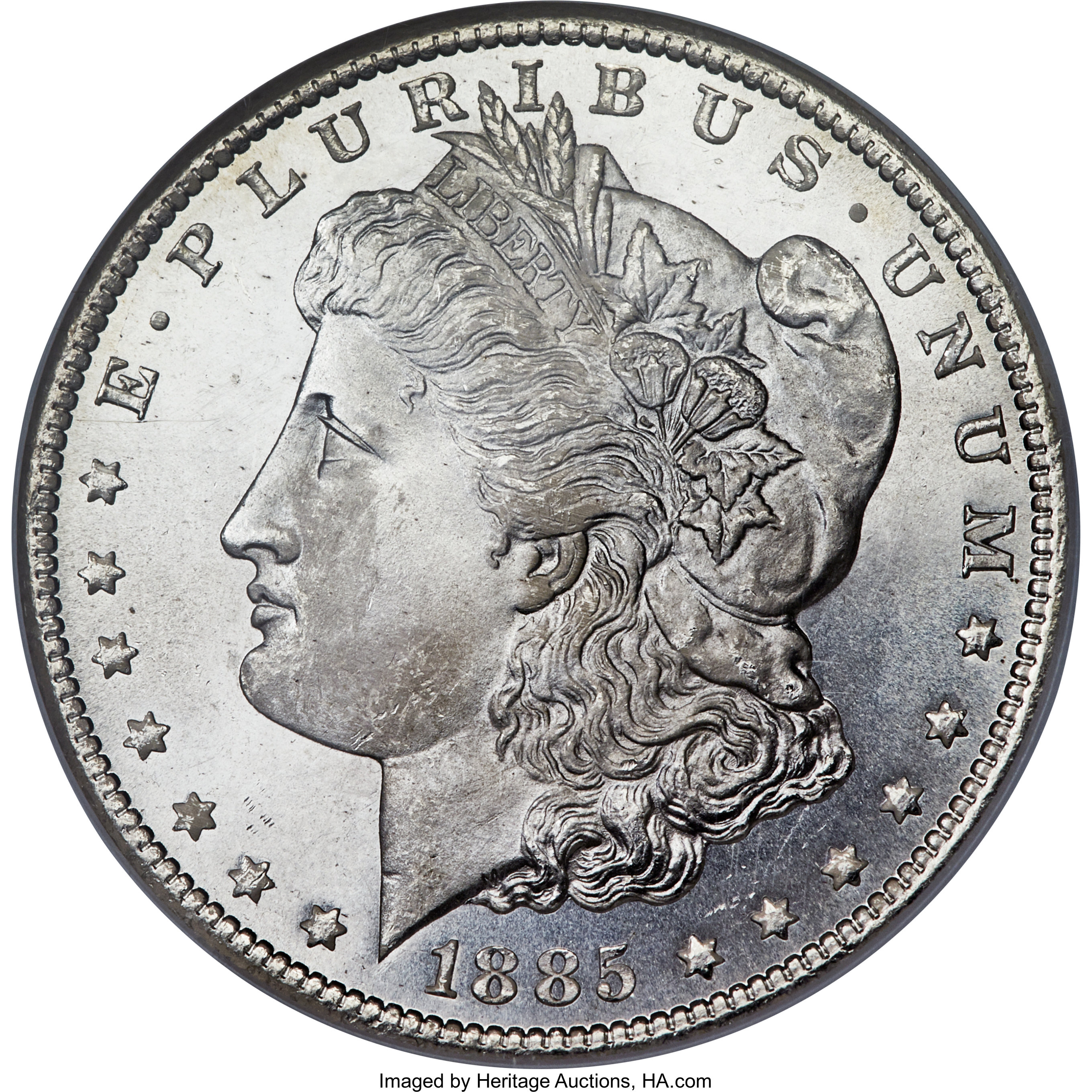 1885-CC $1 MS67 Prooflike NGC. ...
