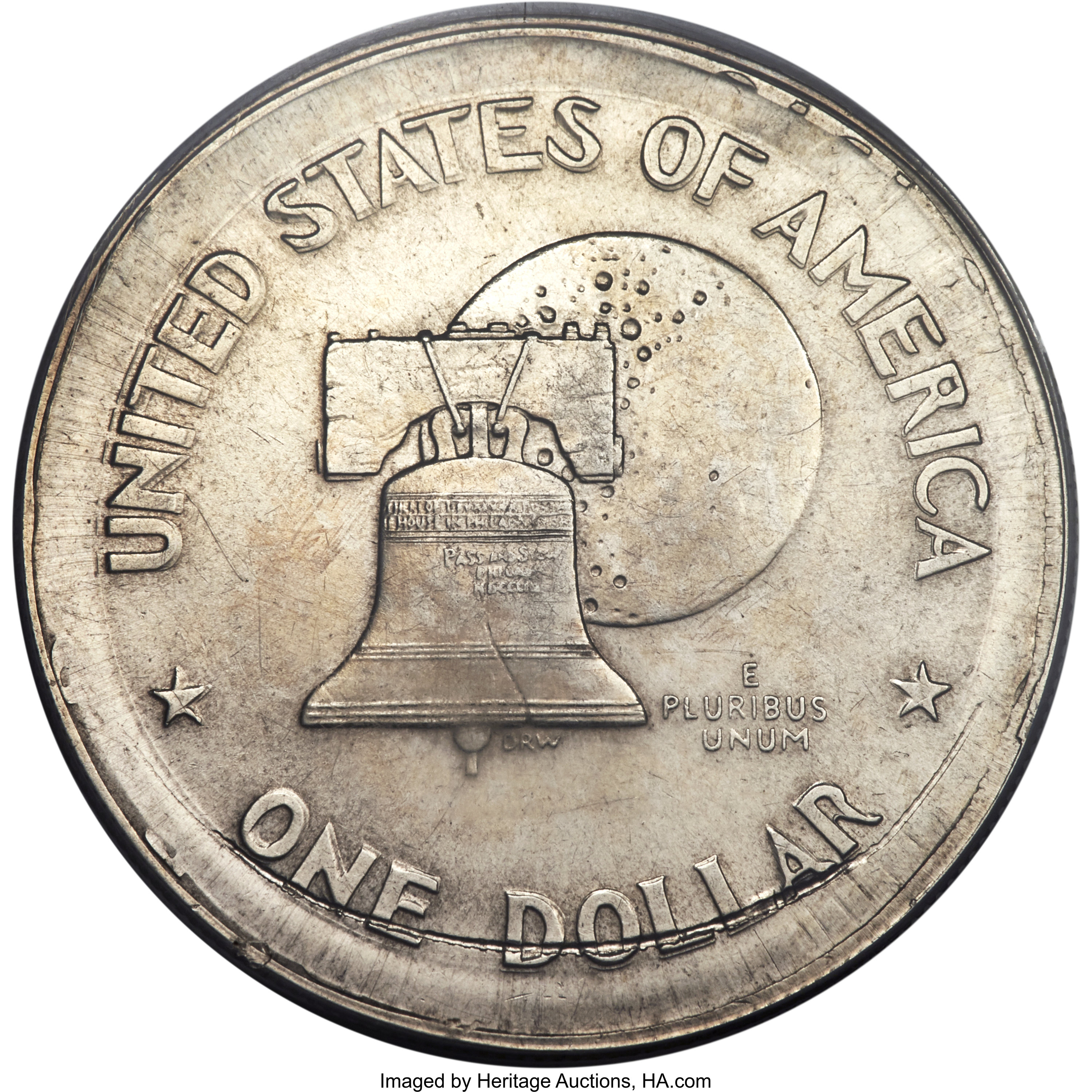 1976-S $1  Silver AU58 thumbnail 3