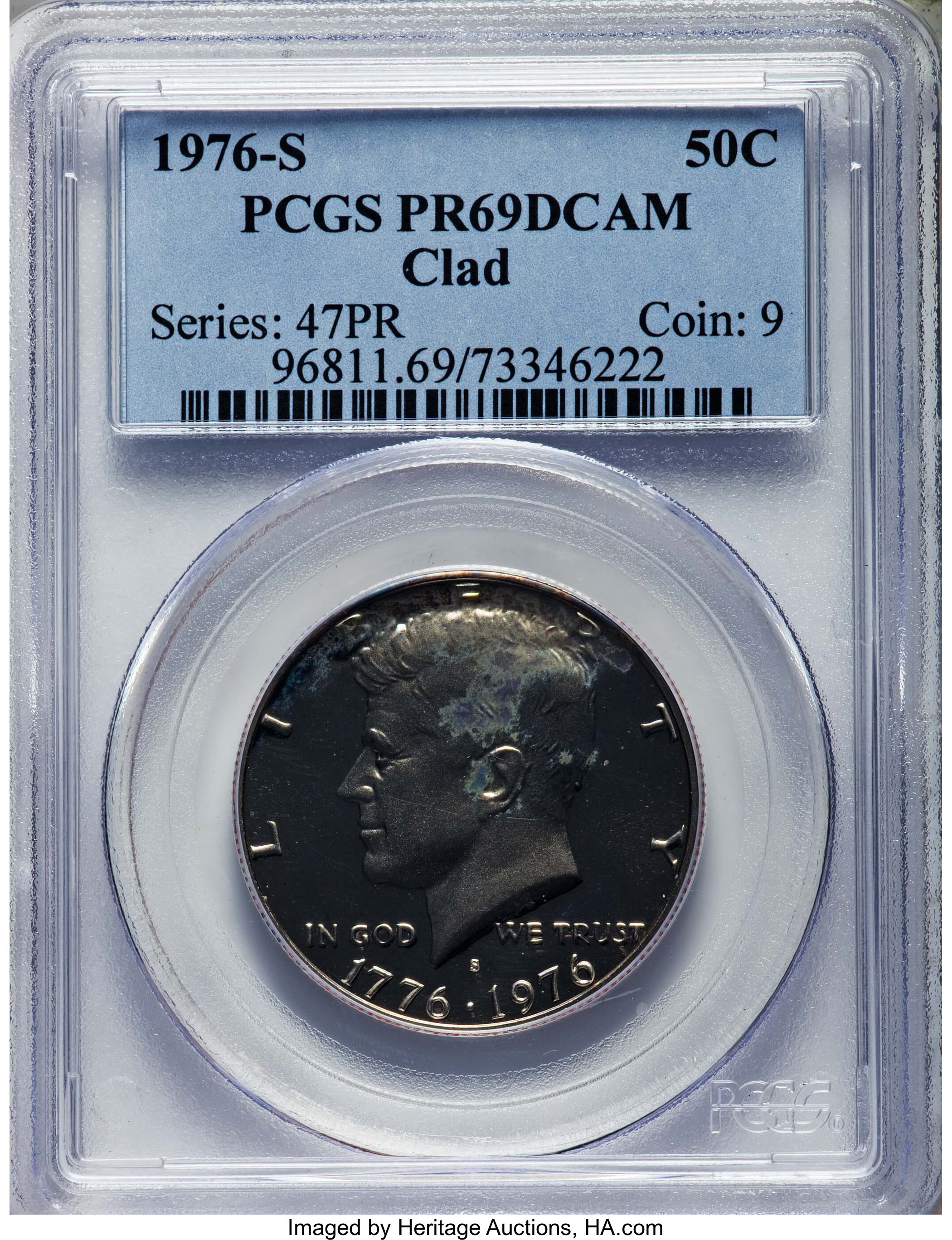 1976-S 50C Clad PR69 Deep Cameo PCGS. PCGS Population: (20976/134). NGC Census: (390/1). ...