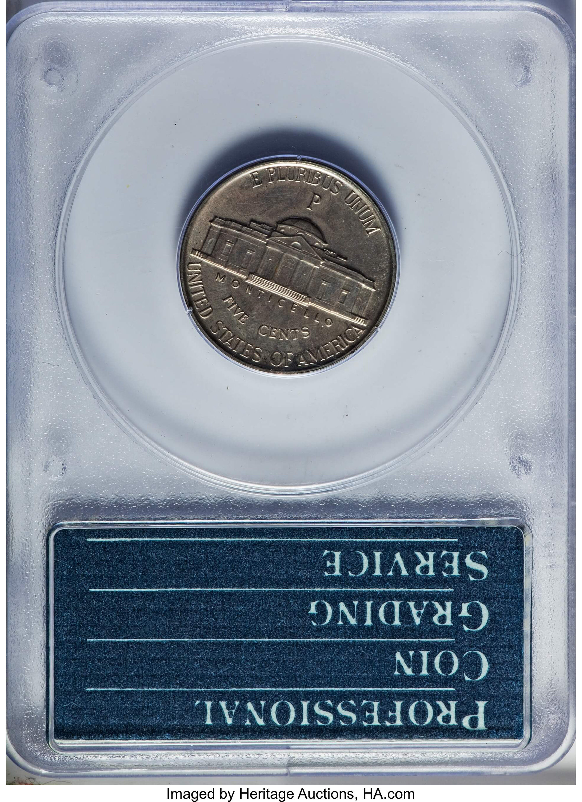 Jefferson Nickel 5c Silver War Issues, 1942 [Type] PR61 thumbnail 18
