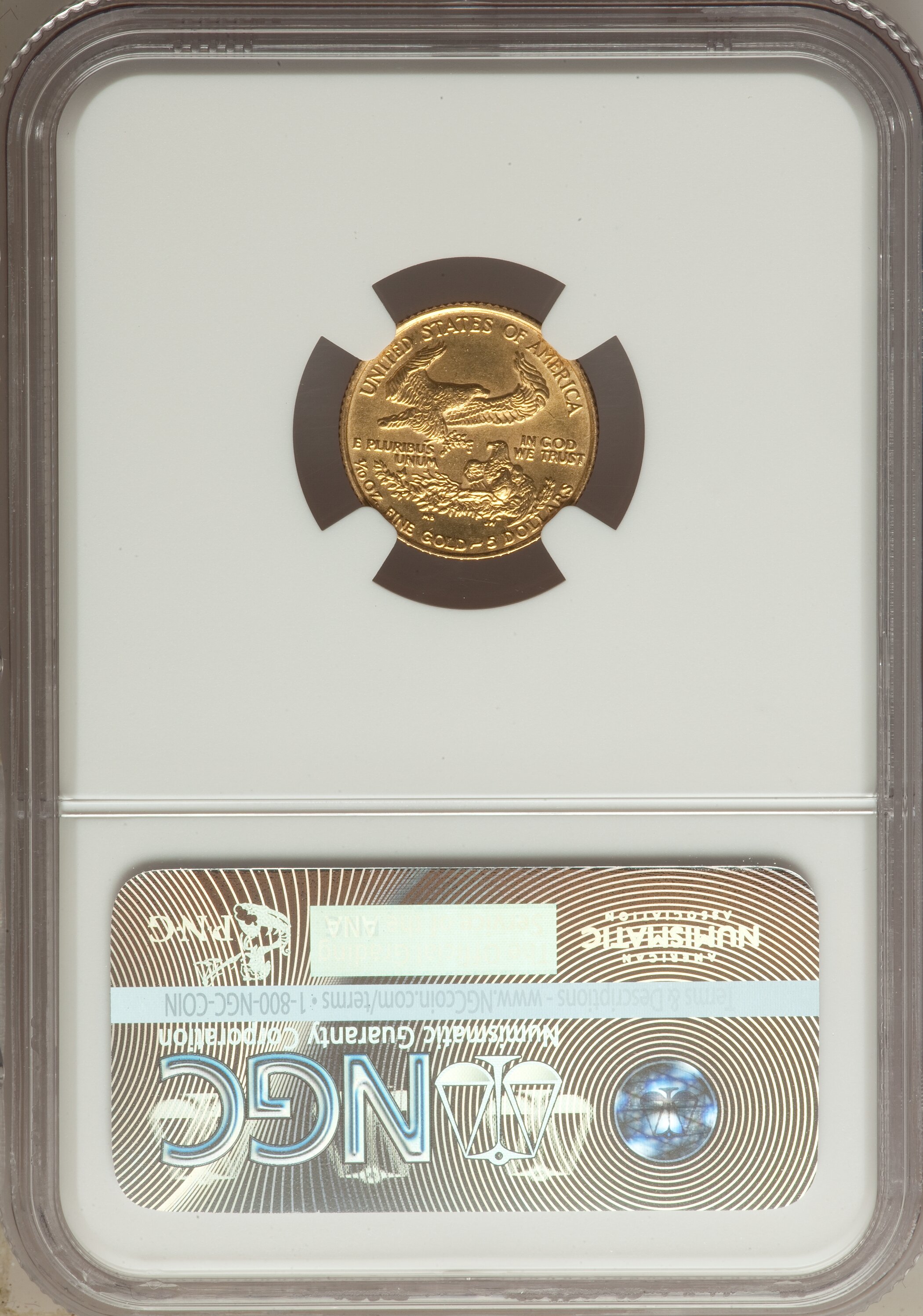 1986 $5  Gold Eagle MS65 thumbnail 4
