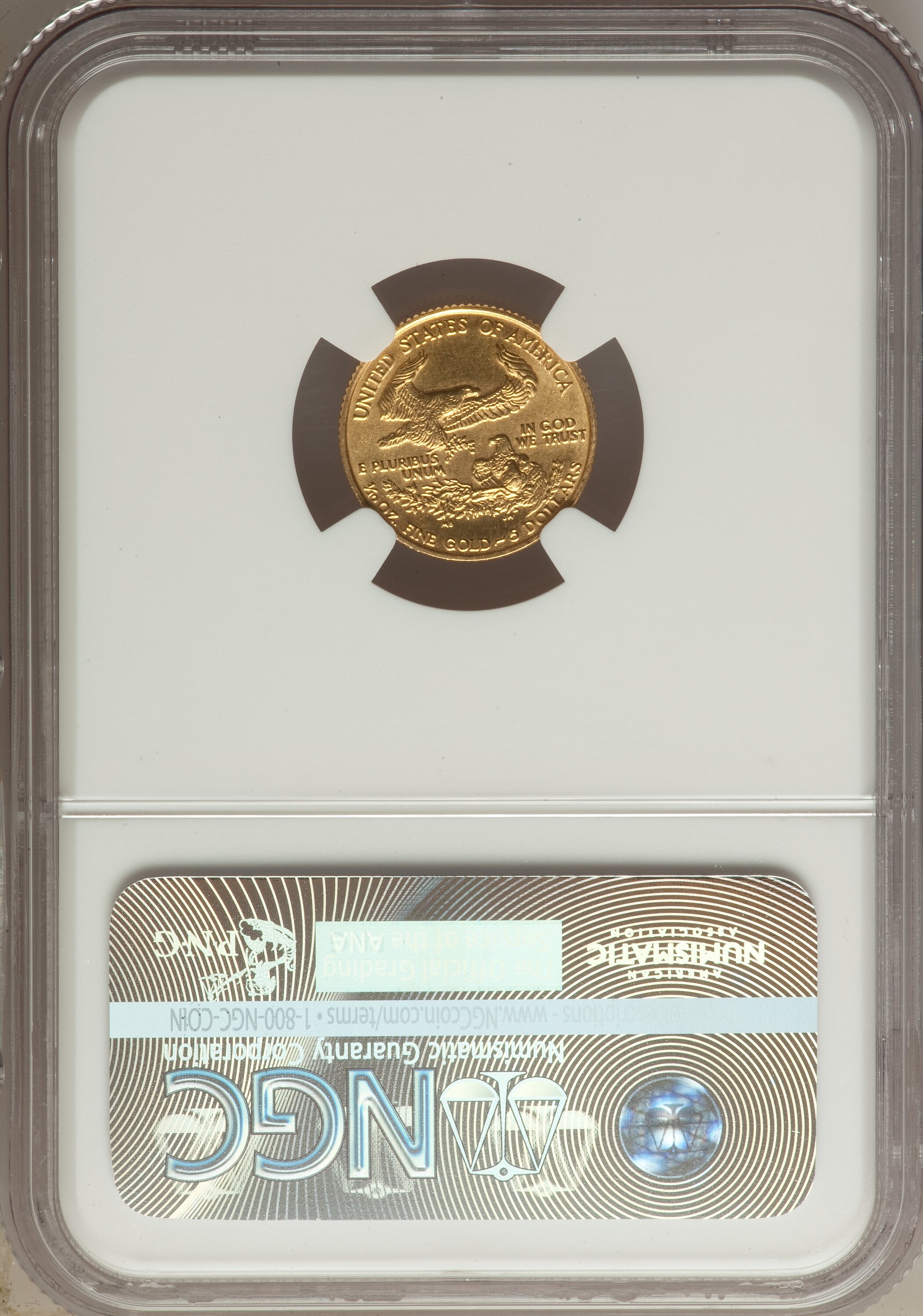 1986 $5  Gold Eagle MS65 thumbnail 2