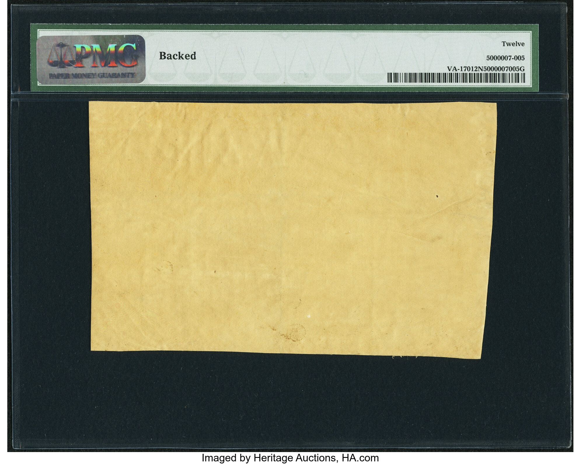 image for: Virginia May 3, 1779 $100 PMG Fine 12 Net....