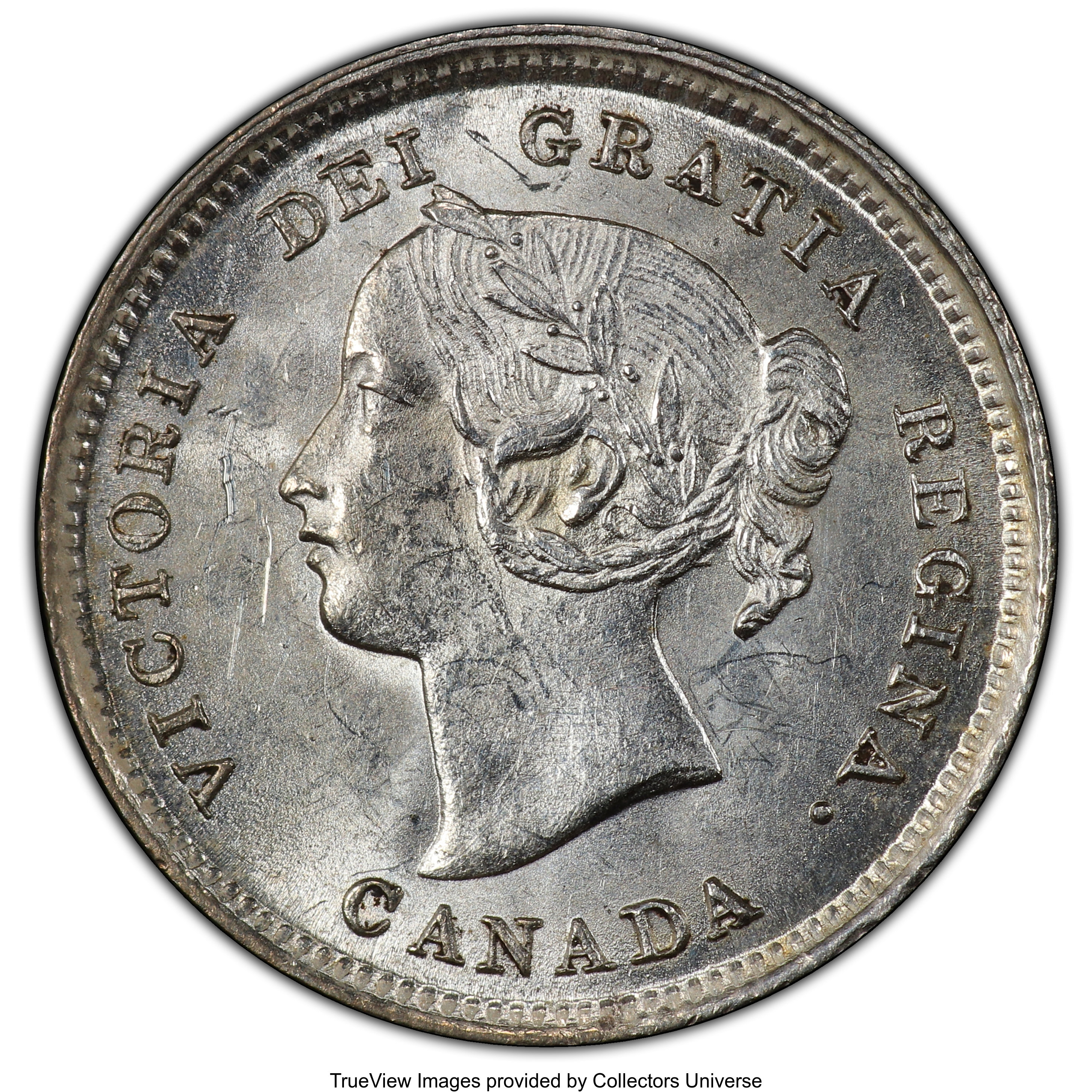 image for: Victoria 5 Cents 1892 MS63 PCGS