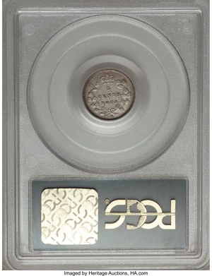 image for: Victoria 5 Cents 1875-H VF30 PCGS