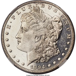 image for: 1894-O $1 MS61 Deep Prooflike NGC....