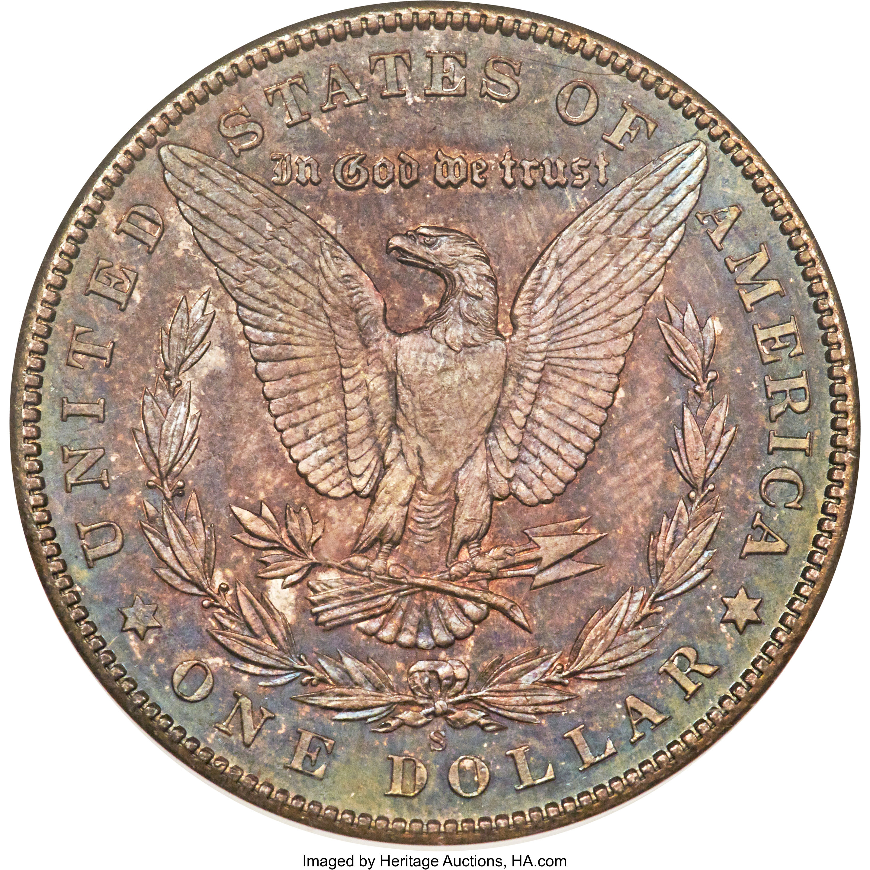 image for: 1903-S $1 MS63 Prooflike NGC....