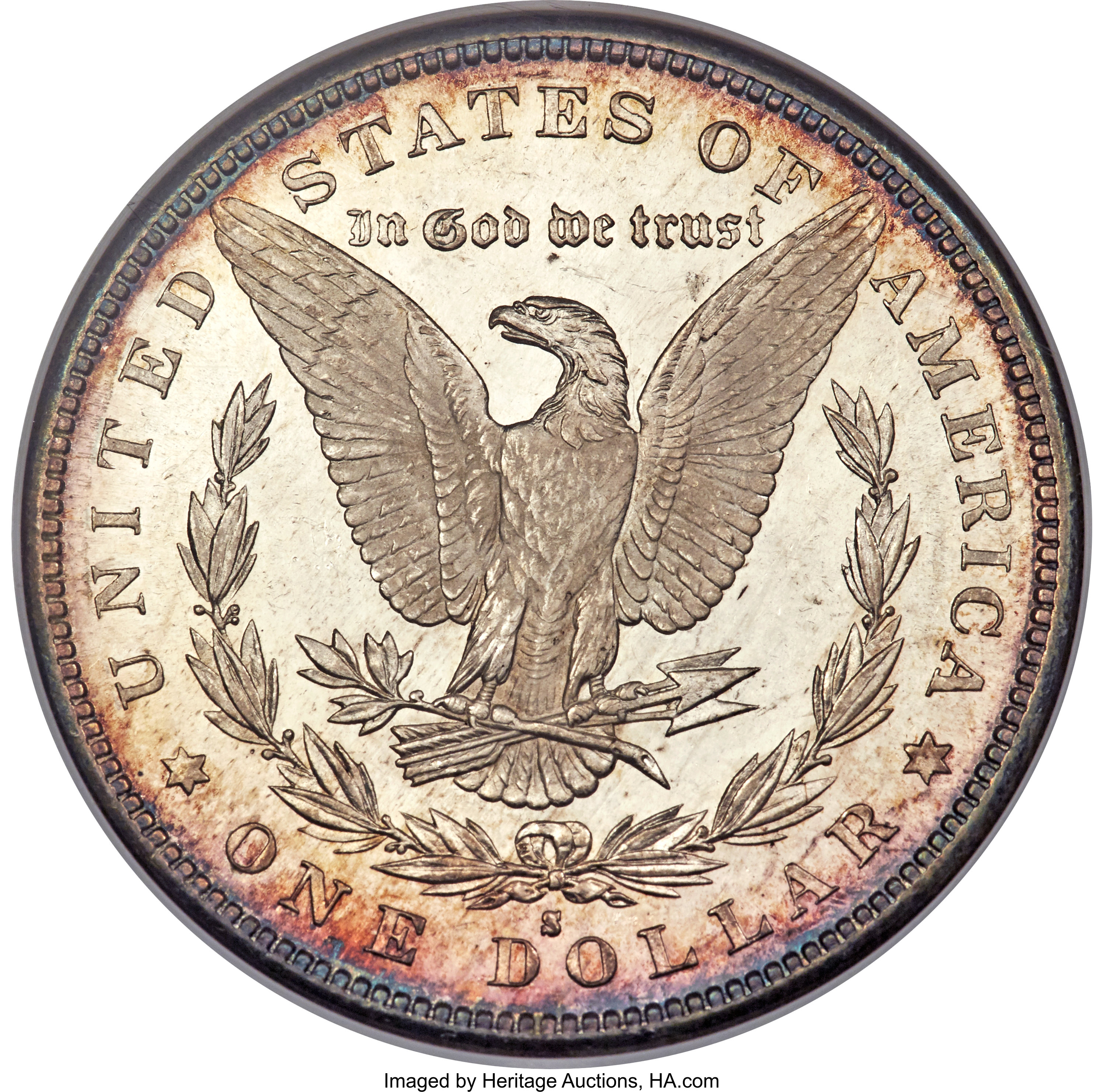 image for: 1883-S $1 MS62 Deep Prooflike NGC....