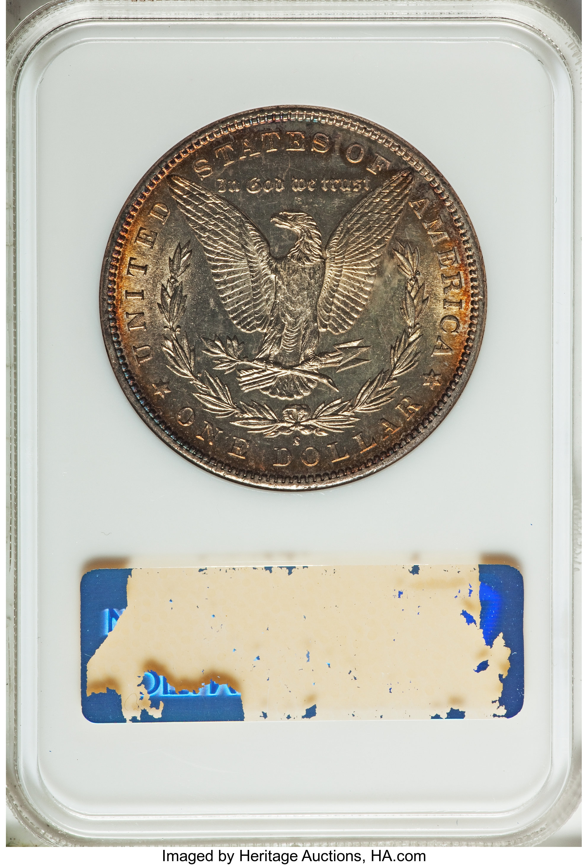 1884-S $1  MS PL AU58 PL thumbnail 8